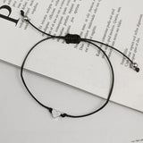 Heart Bracelet Simple Alloy Heart-shaped Wax Line – Jewelry Gift Ideas — 5