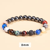 Natural Haematite Planet Galaxy Bracelet Unisex – Jewelry Gift Ideas — 5