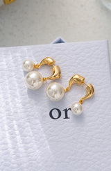 Pearl Earrings For Women Retro Easy Matching Simple – Gifts for Her — 8