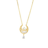Beautiful Girl Crescent Necklace – Jewelry Gift Ideas — 5