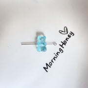Acrylic Resin Transparent Color Bear Beaded DIY – Stylish Gifts — 3