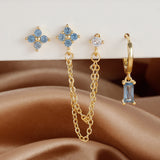 3-piece Set Zircon Birthstone Twelve – Holiday Gift Ideas — 14