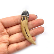 Natural Stone Resin Beef Bone Chilli Pendant – Jewelry Gift Ideas — 5