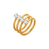 Micro-inlaid Zircon Ring Index Finger Ring Little – Jewelry Gift Ideas — 18
