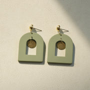 Ladies Fashion Clay Textured Acrylic Earrings – Stylish Gifts — 15