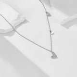 Women's Fashion Love Sterling Silver Necklace – Jewelry Gift Ideas — 2
