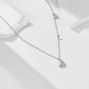 Women's Fashion Love Sterling Silver Necklace – Jewelry Gift Ideas — 2