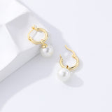Vintage Cold Wind Shell Bead Earrings – Small Gift Ideas — 3