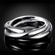 Creative Popular Glossy Three-ring Ring – Thoughtful Gifts — 4