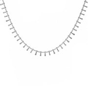 Embossed Copper Chain Collarbone Necklace Cool – Jewelry Gift Ideas — 5
