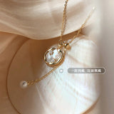 Simple Temperament Of Round Shell Necklace – Jewelry Gift Ideas — 5