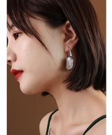 Vintage Engraved Shield Ear Hook Ear Hanging – Holiday Gift Ideas — 3