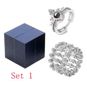 One hundred I love you ring projection crown – Gifts for Couples — 9
