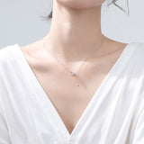 Diamond crown clavicle chain – Thoughtful Gifts — 2