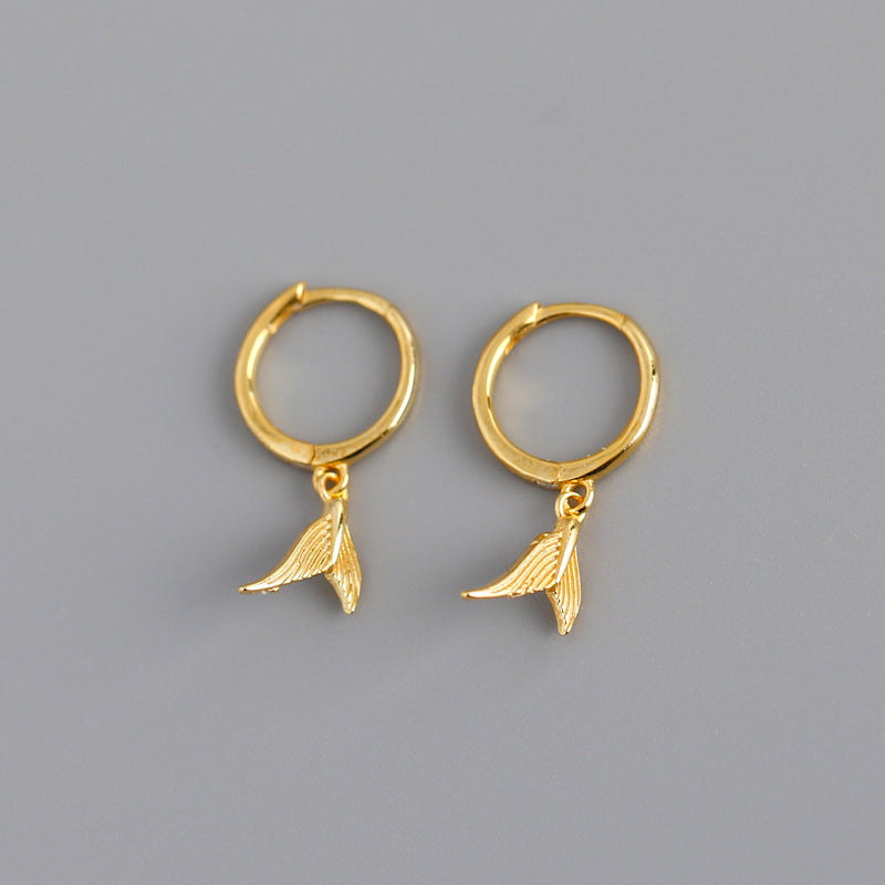 Fishtail Earrings Temperament Versatile Personality – Surprise Gifts — 1