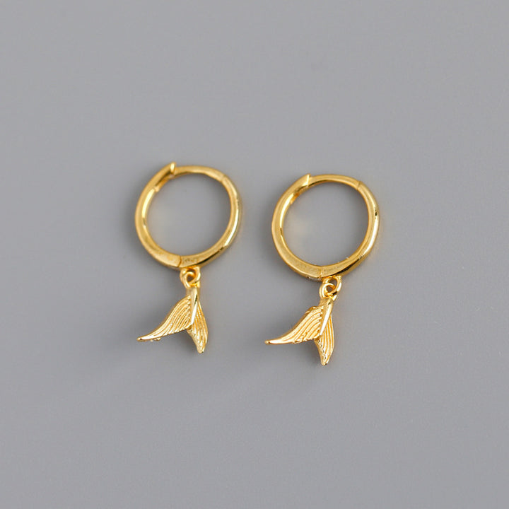 Fishtail Earrings Temperament Versatile Personality – Surprise Gifts — 1