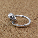 S925 Sterling Silver Ring Vintage Thai Silver Ornament – Stylish Gifts — 8