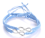 2pcs/pair Handmade Rope Chain Bracelet – Jewelry Gift Ideas — 12