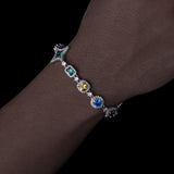Jewelry Ornament Hip Hop Color Gemstone Necklace – Jewelry Gift Ideas — 4