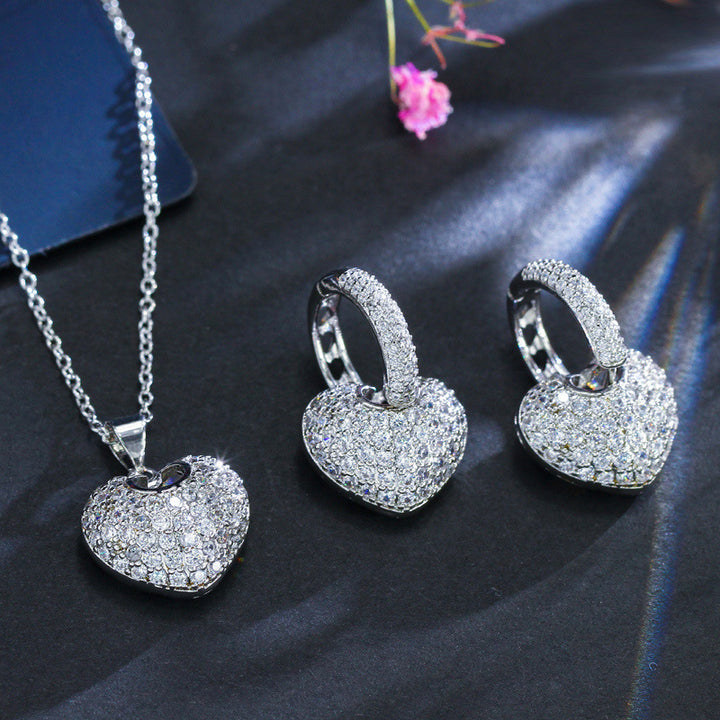 Explosive Carat Lover Star With Peach Heart – Jewelry Gift Ideas — 1