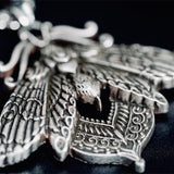 Retro Style Moth Pendant Necklace For Women – Jewelry Gift Ideas — 3