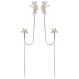 Ladies Fashion Silver Needle Tassel Ear Thread – Stylish Gifts — 2