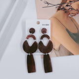 Vintage Fashion Acetate Acrylic Earrings – Stylish Gifts — 5