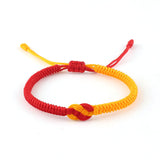 Hand Braided Double Money Knot Bracelet – Jewelry Gift Ideas — 7