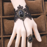 Fashion Vintage Gothic Lace Gem Bracelet – Stylish Gifts — 5