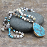 Women's Drop-shaped Bohemian Necklace – Jewelry Gift Ideas — 5