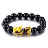 Gold Bead Bracelet Six-character Mantra Agate – Jewelry Gift Ideas — 7