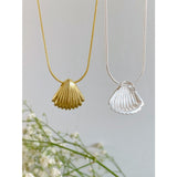 Simple Fashion Fashionable Shell Texture Necklace – Jewelry Gift Ideas — 2