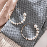 South Korea Dongdaemun Fashion Pearl C- Shaped – Stylish Gifts — 1