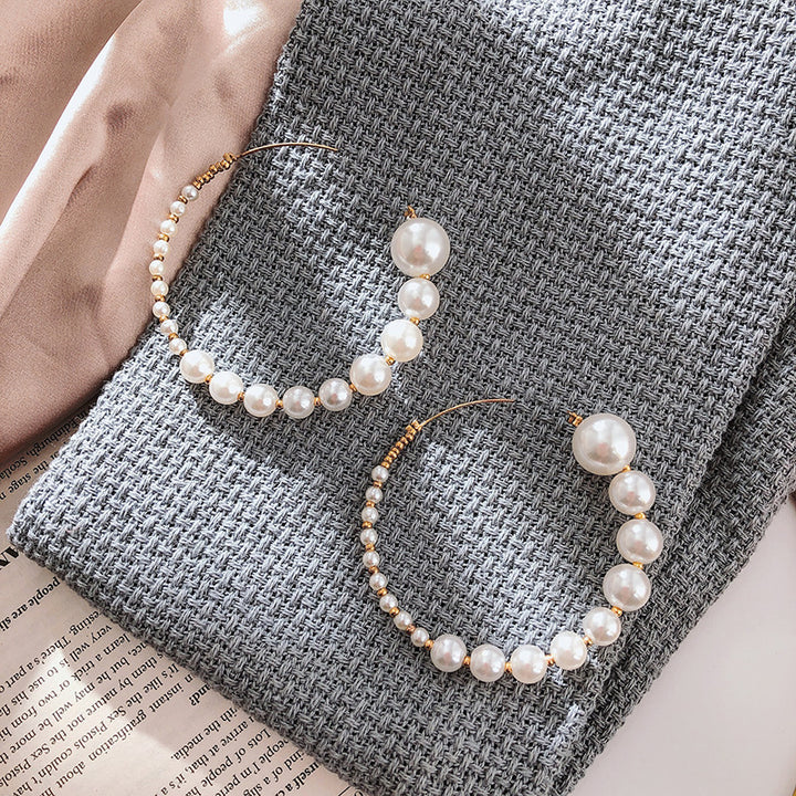 South Korea Dongdaemun Fashion Pearl C- Shaped – Stylish Gifts — 1