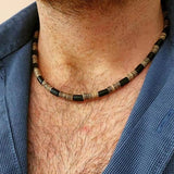 Men's Bohemian Style Simple Wood Piece Coconut – Jewelry Gift Ideas — 1