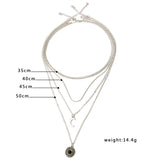 Women's Metal Alloy Moon Necklace – Jewelry Gift Ideas — 4