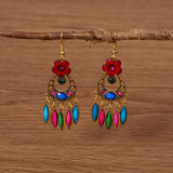 Creative Style Fashion Vintage Alloy Gem Earrings – Stylish Gifts — 5
