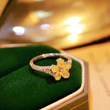 High-quality Color Treasure Ins Five Flower Ring – Gifts for Her — 2