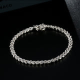 Women's Sterling Silver Wheat Ear Bracelet – Jewelry Gift Ideas — 4