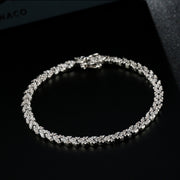 Women's Sterling Silver Wheat Ear Bracelet – Jewelry Gift Ideas — 4