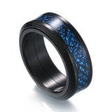 Personality Ring Titanium Steel Hip Hop Simplicity – Useful Gifts — 7