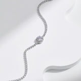 Silver Light Luxury Tennis Bracelet For Women – Jewelry Gift Ideas — 5