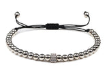 Beaded Bracelet Micropaved Zircon Color – Jewelry Gift Ideas — 1
