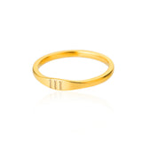 Simple Figure Men's And Women's Stainless Steel Rings – Gifts for Her — 3