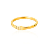 Simple Figure Men's And Women's Stainless Steel Rings – Gifts for Her — 3