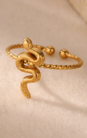 Cross-border Supply Snake-shaped Hip Hop Rock Wind Open – Gift Ideas — 3