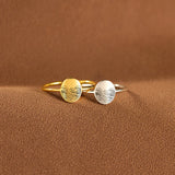 S925 Pure Silver Sea Wave Storm Ring Female Simple – Gifts for Her — 6