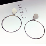 Simple hoop earrings fashion – Stylish Gifts — 6