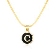 26 Letters Snake Chain Necklace – Jewelry Gift Ideas — 4