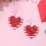 Valentine's Day Heart Shape Red And White Striped – Gifts for Couples — 2